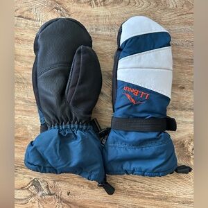 LLBean ski mittens